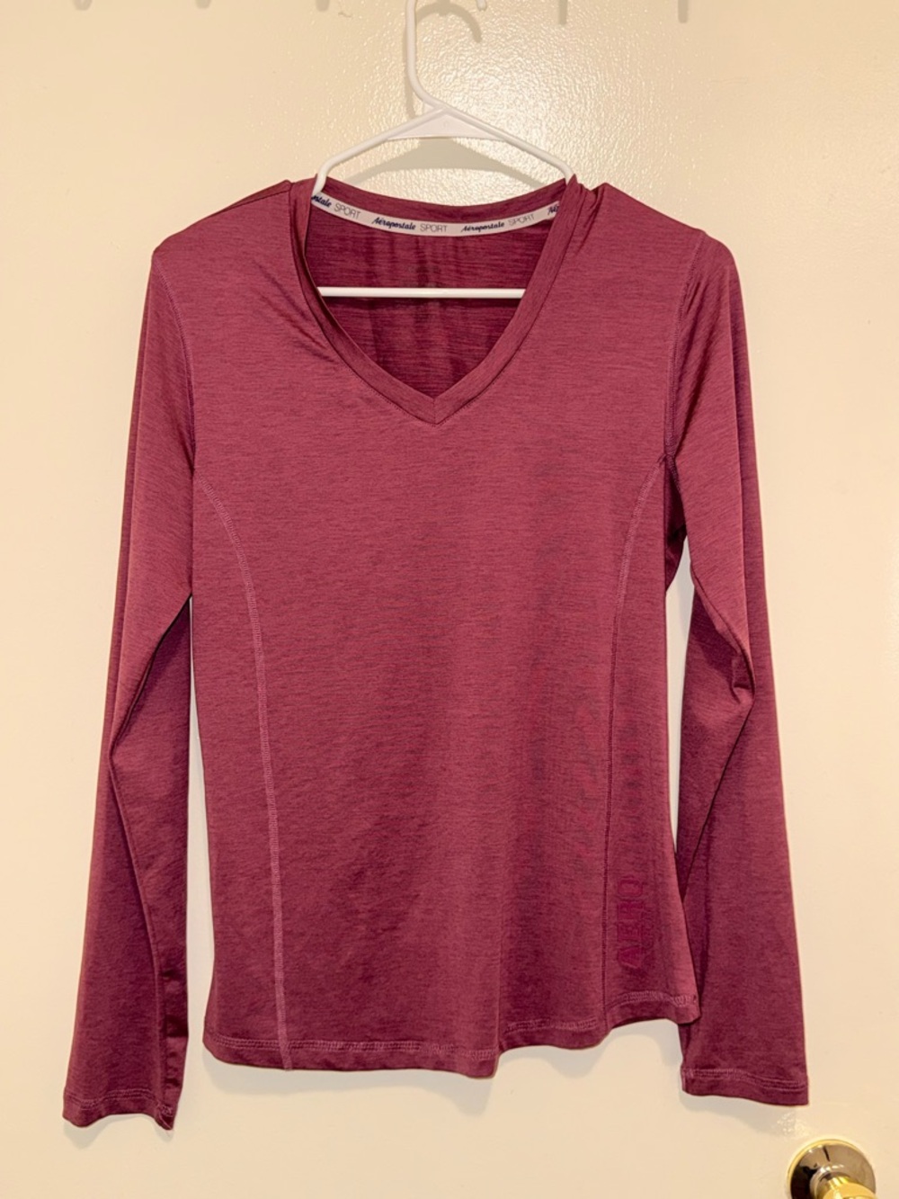 Aerepotale Long-Sleeve V-Neck Top